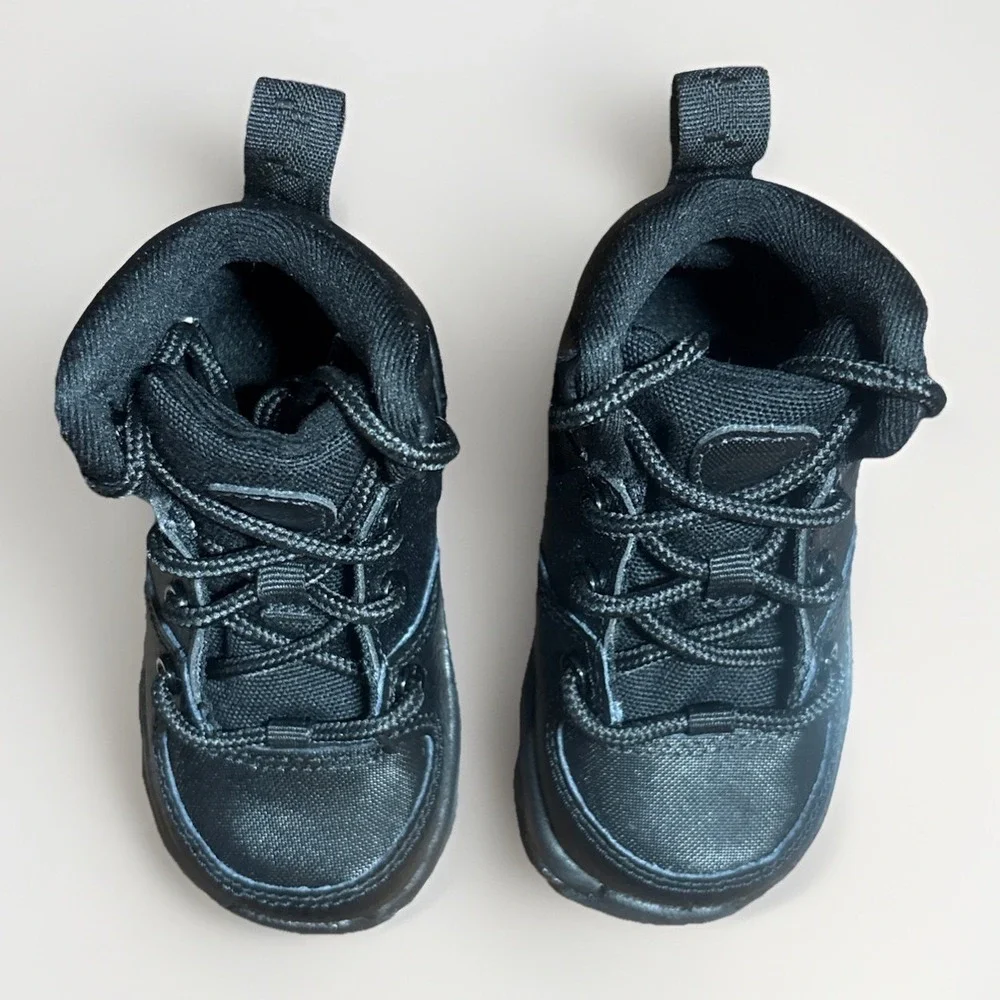 Nike Manoa LTR‎ (TD) Boots BQ5374 001 Toddler Athletic Black Shoes Size 6c